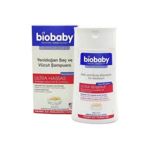 Sampon pentru par si corp nou-nascut Biobaby 200ml