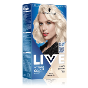 Vopsea de Par Permanenta, B11 Frosty Blond - Schwarzkopf Live Intense Colour Permanent