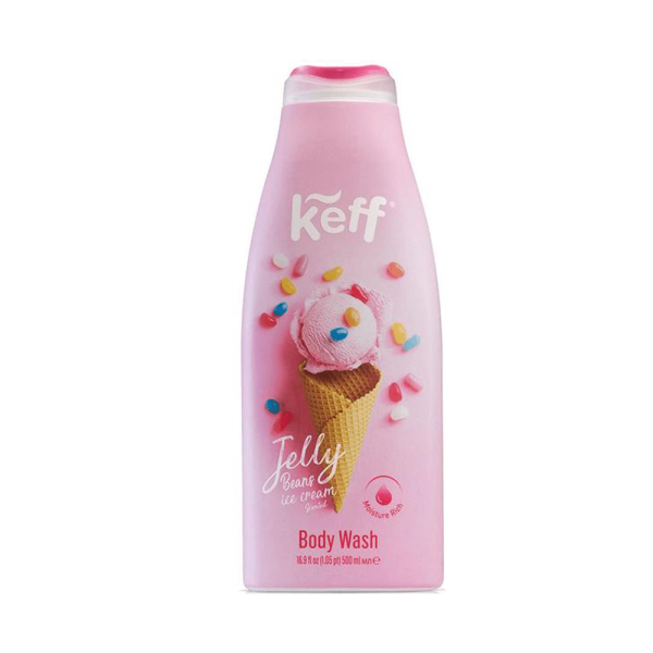 Keff gel de dus Jelly Beans, 500 ml