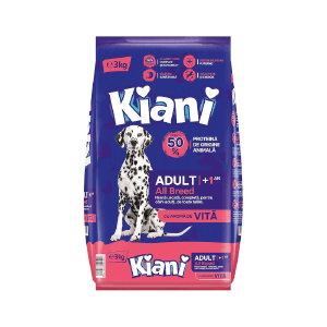 Kiani hrana uscata pentru caini cu vita, 3KG