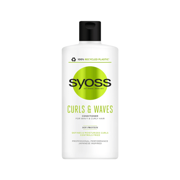 Syoss balsam Curls&Waves pentru par ondulat, 440ML