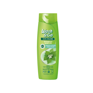 Wash&Go  sampon cu extract de urzica, 360 ML
