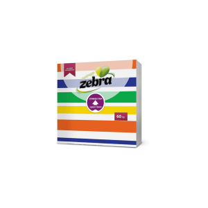 Zebra servetele de masa in dungi, 60BUC