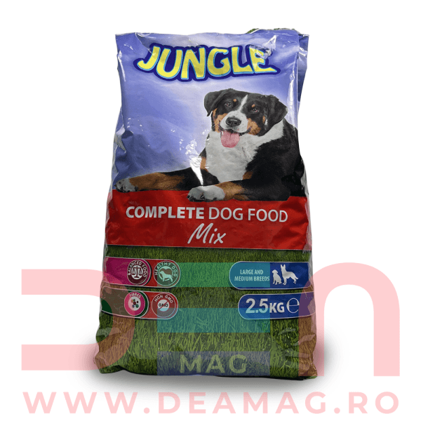 Jungle hrana mixta pentru catei, 2.5KG