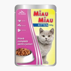Miau Miau plic kitten, 100G