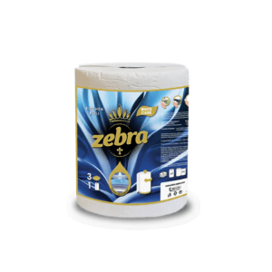 Rola prosop Zebra White Care 3 straturi, 270 foi, 27 x 22,5 cm