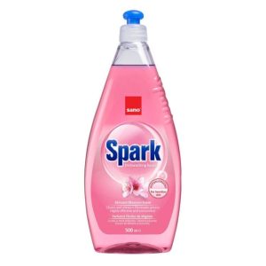 Sano detergent lichid pentru vase Spark, parfum migdale, 500ML