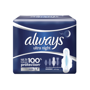 Always absorbante Ultra Night, 7BUC