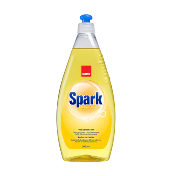 Sano detergent de vase cu aroma de lamaie, 500ML