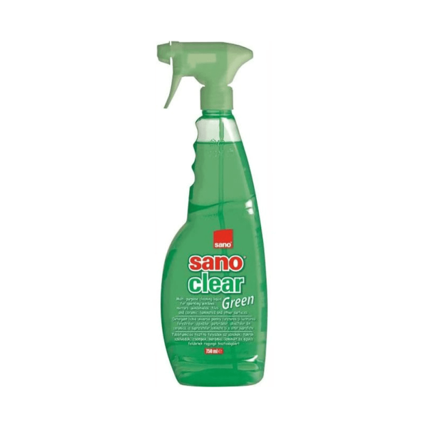 Sano solutie de curatat geamuri Clear Green Trigger, 750ML