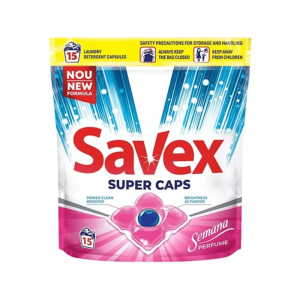 Savex detergent super caps semana, 15BUC