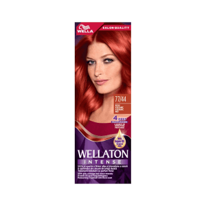 Wellaton vopsea de par permanenta Rosu vulcanic 77/44, 100ML