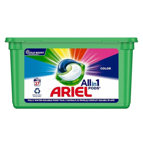 Ariel detergent All in 1 PODS Color, 37 capsule