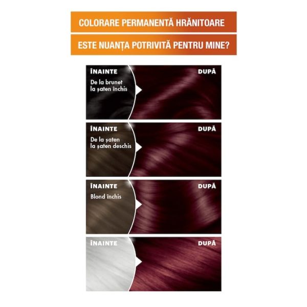 Garnier vopsea de par permanenta cu amoniac Color Naturals, 3.61 Mura Delicioasa, 100ML - imagine 2