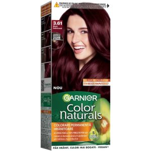 Garnier vopsea de par permanenta cu amoniac Color Naturals, 3.61 Mura Delicioasa, 100ML