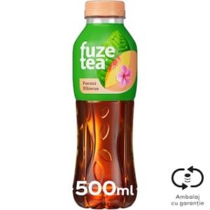 Fuzetea suc de piersici si hibiscus, 0.5L
