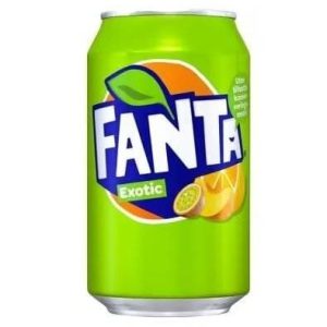 Fanta suc cu aroma de fructe exotice, 0.33L
