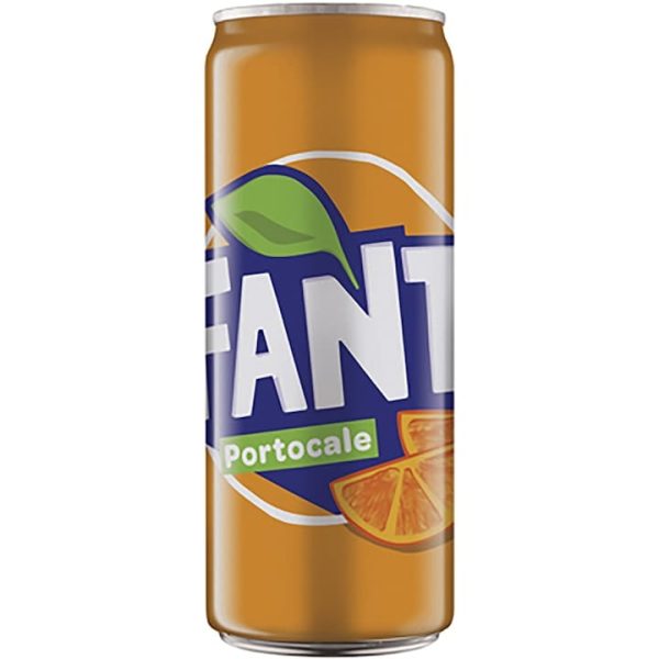 Fanta portocale, 0.33L