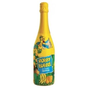 Robby Bubble spumant fără alcool, cu aromă tropicala, 0.75L