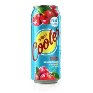 Ursus Cooler bere fara alcool cirese, 0.5L