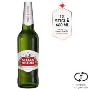 Stella Artois bere blonda, 0.66L