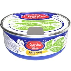 Scandia Sibiu pate de pui integral 120G