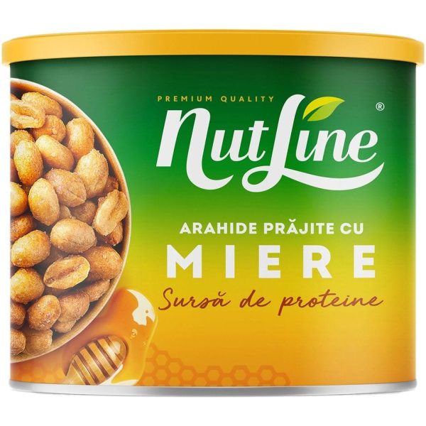Nutline arahide prajite cu miere 135G