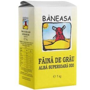 Baneasa faina de grau alba 000 superioara 1KG