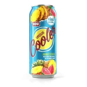 Ursus cooler ananas si guava, 0.5L