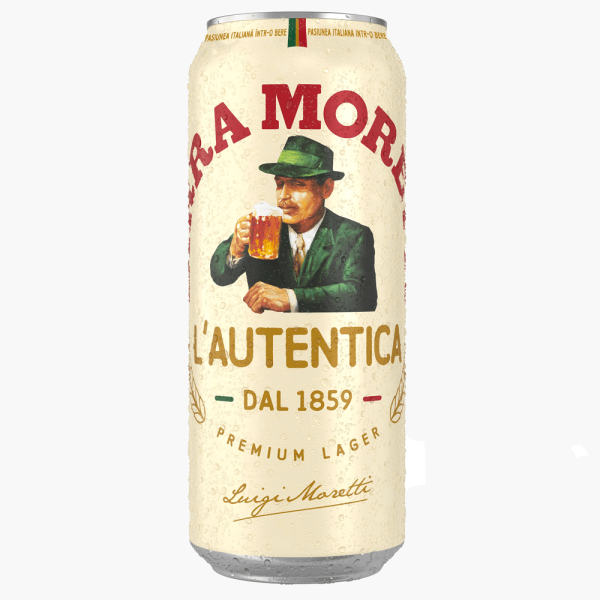 Birra Moretti bere blonda, 0.5L
