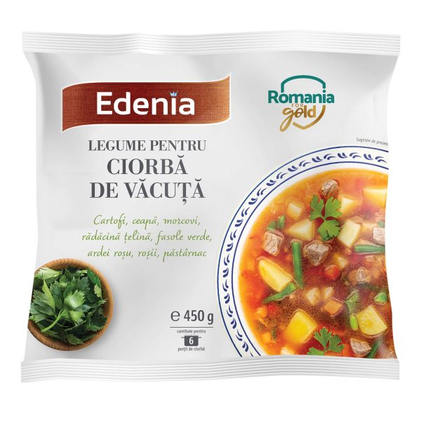 Edenia amestec de legume pentru ciorba de vacuta 450G