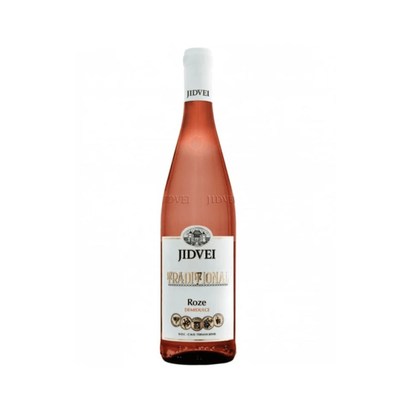 Jidvei vin rose Traditional rose demidulce, 0.75L