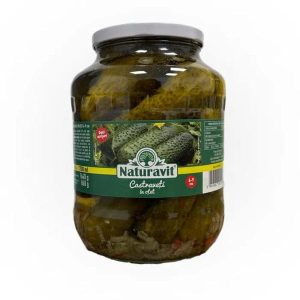 Naturvit castraveti in otet 670ML