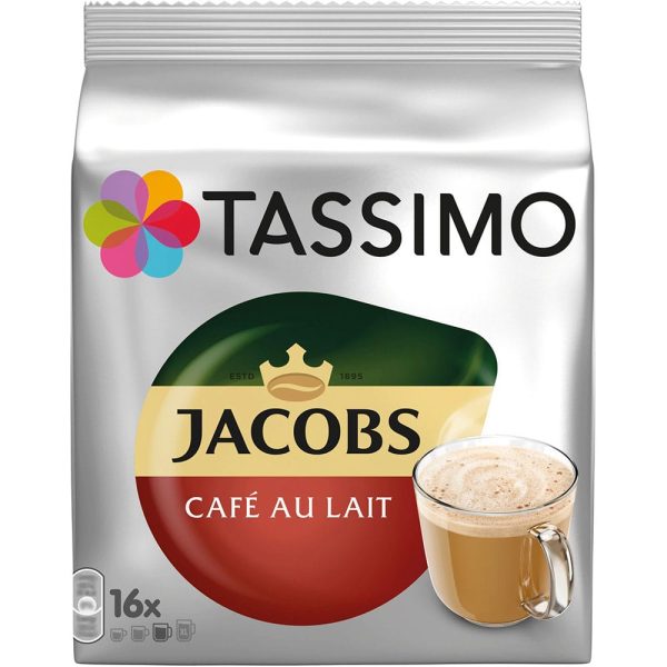 Tassimo Jacobs Cafe Au Lait cafea capsule 184G