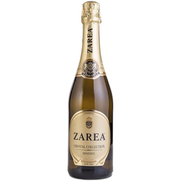 Zarea vin spumant alb demisec, 0.75L