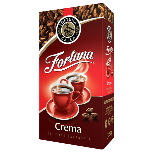 Fortuna Crema cafea macinata 250G