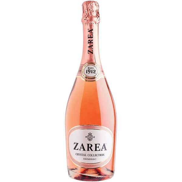 Zarea vin spumant rose demisec, 0.75L