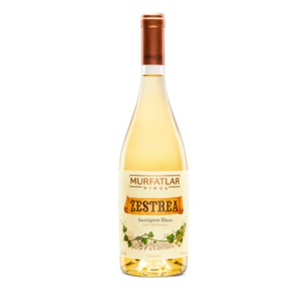 Zestrea Murfatlar vin alb demisec, Sauvignon Blanc, 0.75L