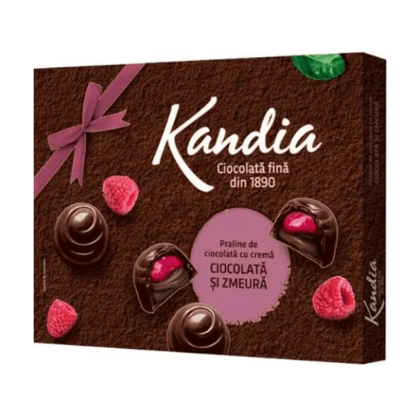 Kandia praline cu crema de zmeura 104G