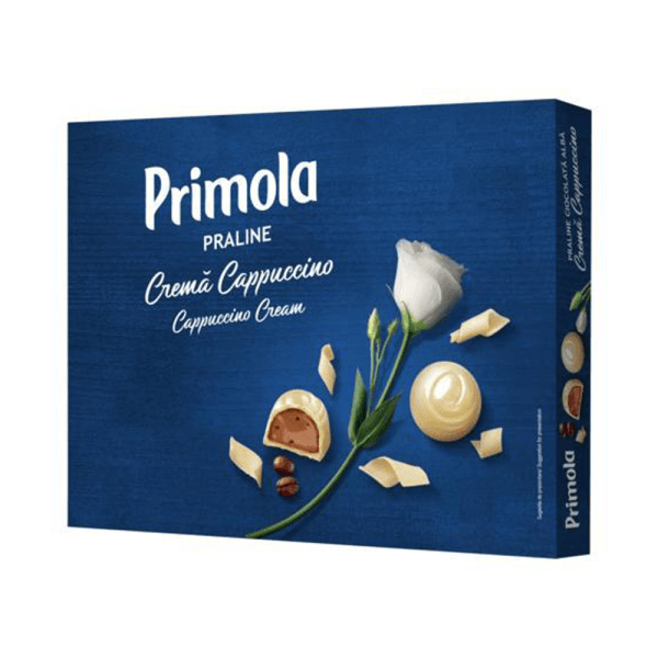 Primola praline cu ciocolata alba 98G