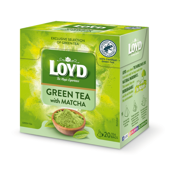 Loyd ceai verde 20X1.5G