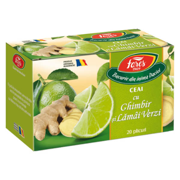 Fares ceai de ghimbir si lamaie 20X2G
