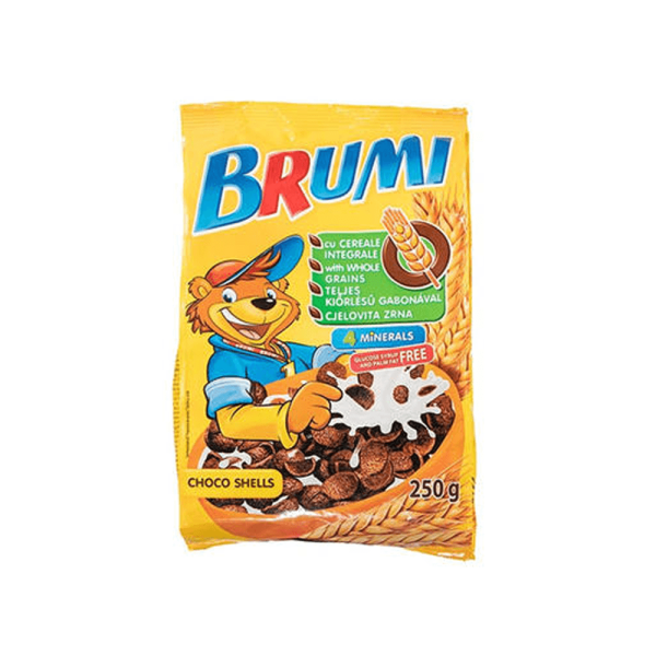 Brumi cereale scoici cu ciocolata 250G