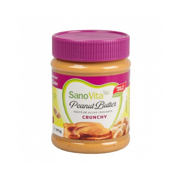 SanoVita unt de arahide crocant 375G