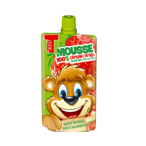 Tedi mousse cu capsuni 100G
