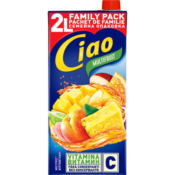Ciao suc cu multifruct 2L