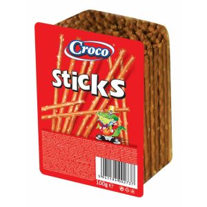 Croco sticks cu sare caseta 100G
