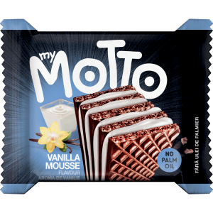 My Motto napolitana cu crema de vanilie 34G