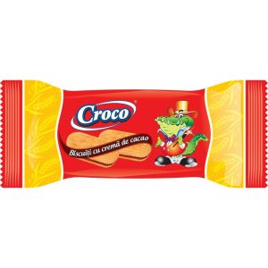 Croco biscuiti crema cacao 32G