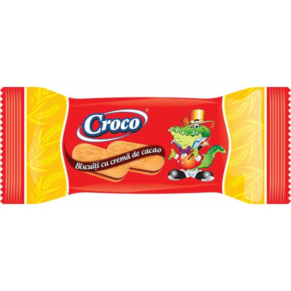Croco biscuiti crema cacao 32G